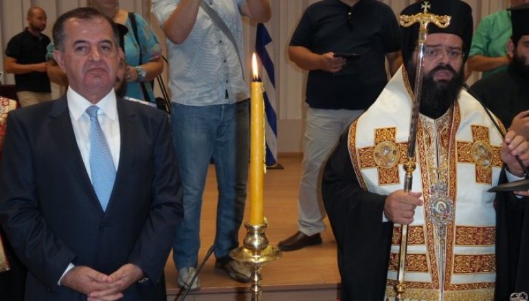 Επίσκεψη του Μητροπολίτου Μαρωνείας στον Περιφερειάρχη