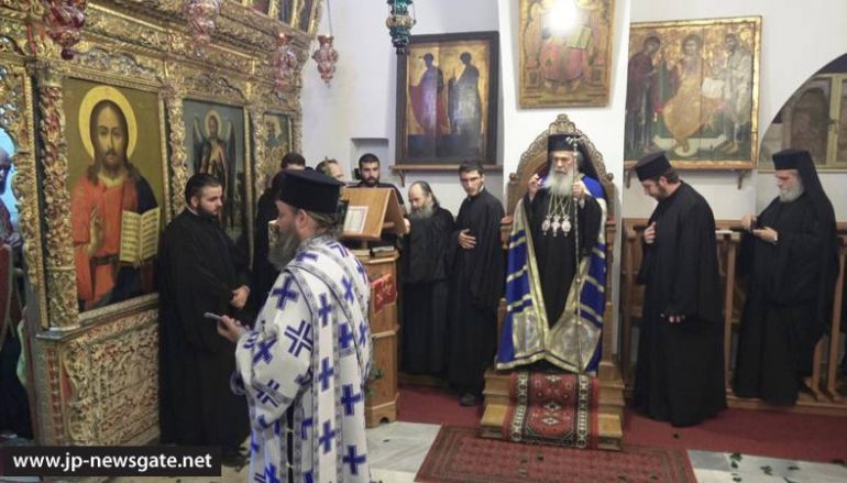 Η μνήμη της Αγίας Θέκλης στο Πατριαρχείο Ιεροσολύμων (ΦΩΤΟ-ΒΙΝΤΕΟ)