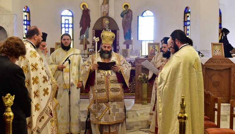 Η Θεία Λειτουργία του Αποστόλου Ιακώβου του Αδελφοθέου στην Ι. Μ. Λαγκαδά (ΦΩΤΟ)