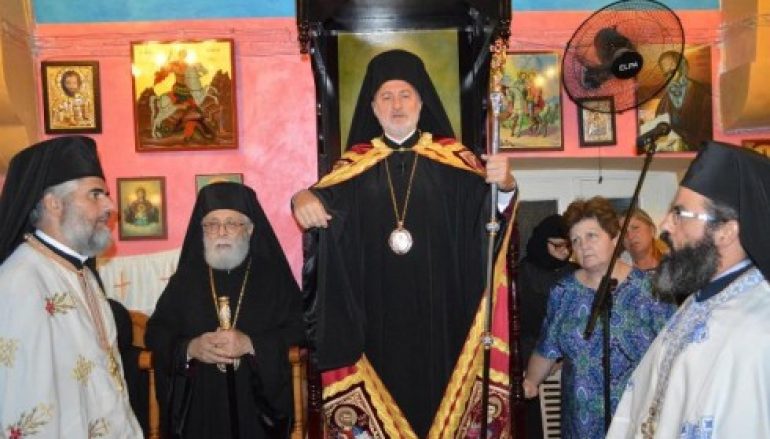 Ο Μητροπολίτης Προύσης στην Ι. Μονή του Οσίου Κενδέα Κύπρου (ΦΩΤΟ)