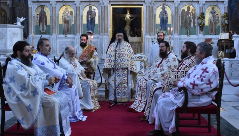 Η Λειτουργία του Αποστόλου Ιακώβου στην Λάρισα (ΦΩΤΟ)