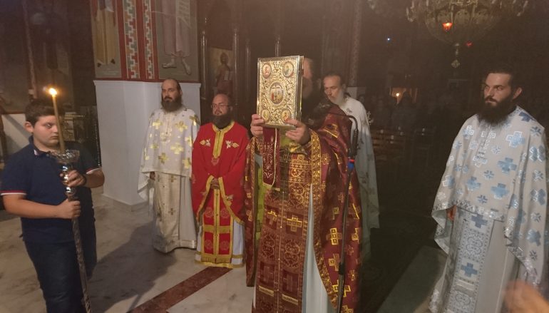 Ιερά Αγρυπνία στον Ι. Ναό Αγίου Γεωργίου Λεπενούς Αιτωλοακαρνανίας (ΦΩΤΟ)