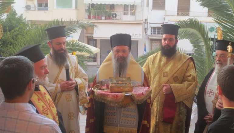 Υποδοχή Ι. Λειψάνου του Αγ. Αποστόλου Ανδρέα στον Αγ. Δημήτριο Αττικής (ΦΩΤΟ)