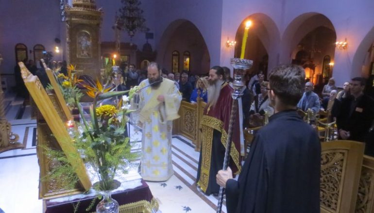 Αγρυπνία στον Ι. Ναό Αγίου Δημητρίου Μπραχαμίου (ΦΩΤΟ)