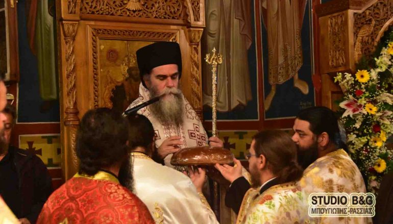 Ο Μητροπολίτης Άρτης στην Ι. Μ. Αγίου Δημητρίου Καρακαλά Ναυπλίου (ΦΩΤΟ-ΒΙΝΤΕΟ)