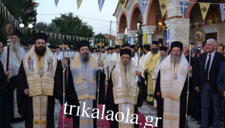 Οι Τρικαλινοί τιμούν τους Αγίους τους (ΦΩΤΟ)