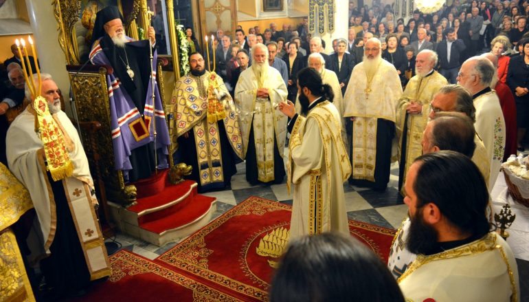 Πανηγυρικός Αρχιερατικός Εσπερινός στον Άγιο Δημήτριο Τρίπολης (ΦΩΤΟ)