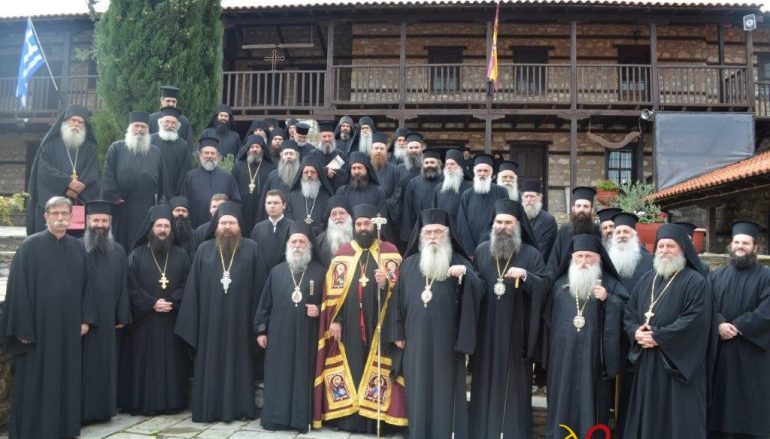 Ενθρόνιση Καθηγουμένου στην Ιερά Μονή Ζάβορδας (ΦΩΤΟ)