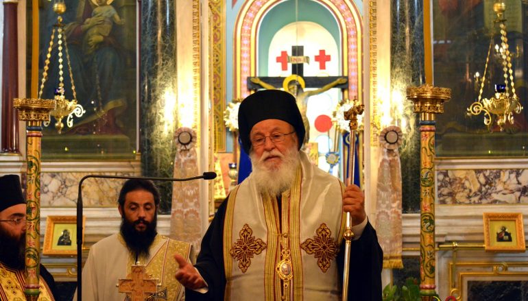 Μαντινείας Αλέξανδρος: «Ζούμε στην εποχή που προσπαθούν να μας αποχριστιανοποιήσουν» (ΦΩΤΟ)