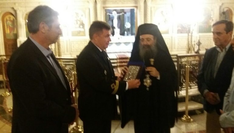 Προσκύνημα Ρώσων Ναυτικών στον Άγιο Ανδρέα Πατρών (ΦΩΤΟ)