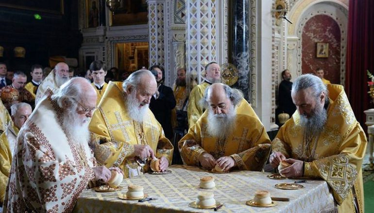 Χρονικό επισκέψεως του Πατριάρχη Ιεροσολύμων στο Πατριαρχείο Μόσχας (ΦΩΤΟ)