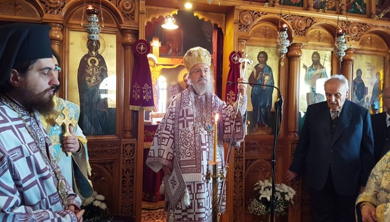 Ιερό Κειμήλιο στην Ι. Μονή Ευαγγελισμοῦ στην Παραβόλα Τριχωνίδος (ΦΩΤΟ)