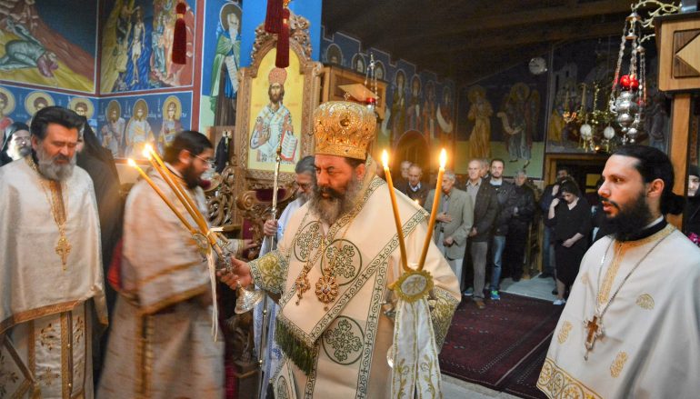 Αρχιερατική Θεία Λειτουργία στην Ι. Μ. Μεταμορφώσεως Σοχοὐ (ΦΩΤΟ)