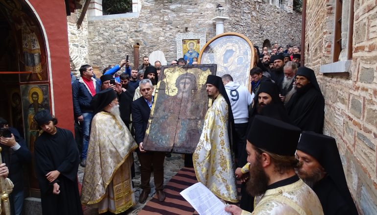 Λαμπρός ο εορτασμός της Ι.Μ. Δοχειαρίου Αγίου Όρους (ΦΩΤΟ)