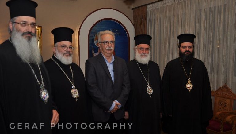 Συνάντηση του Υπουργού Παιδείας με τους Μητροπολίτες της Θράκης