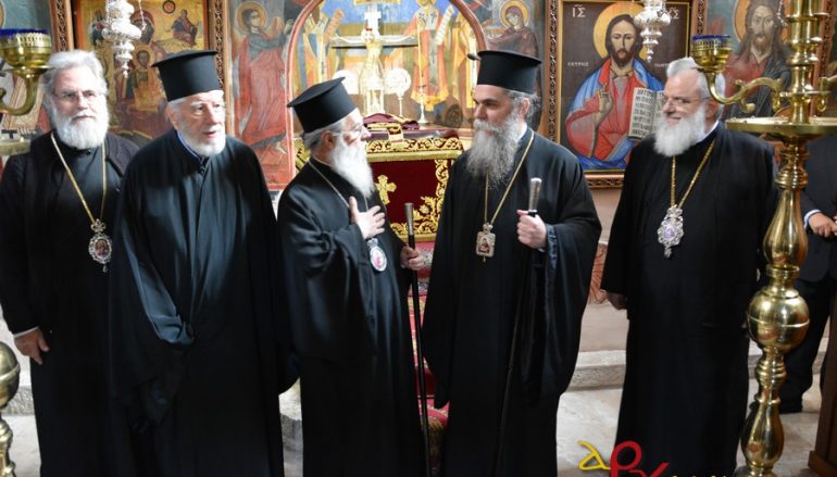 Ο Μητροπολίτης Άρτης στην Ιερά Μονή Κάτω Παναγιάς (ΦΩΤΟ)