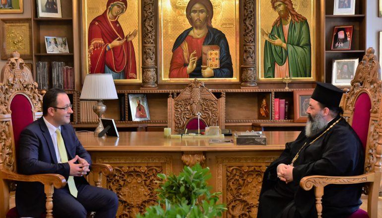 Στον Μητροπολίτη Λαγκαδά ο Γενικός Πρόξενος της Τουρκίας (ΦΩΤΟ)