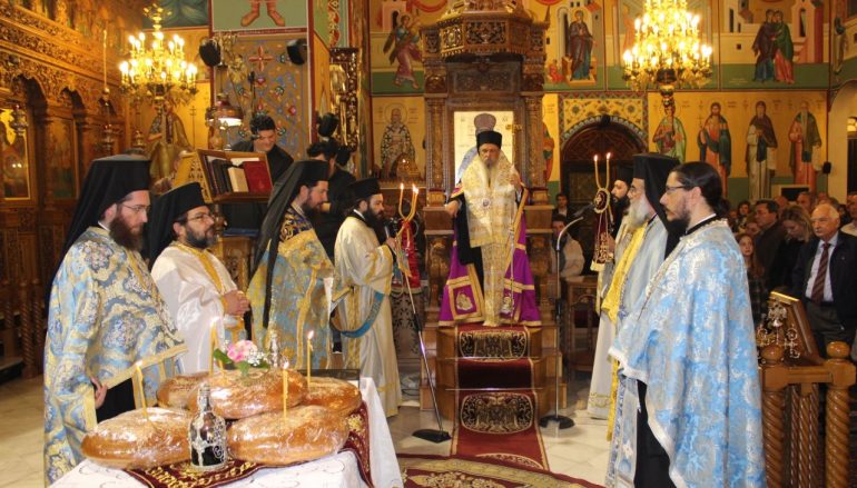Η εορτή των Εισοδίων της Θεοτόκου στην Ι. Μ. Λαρίσης (ΦΩΤΟ)