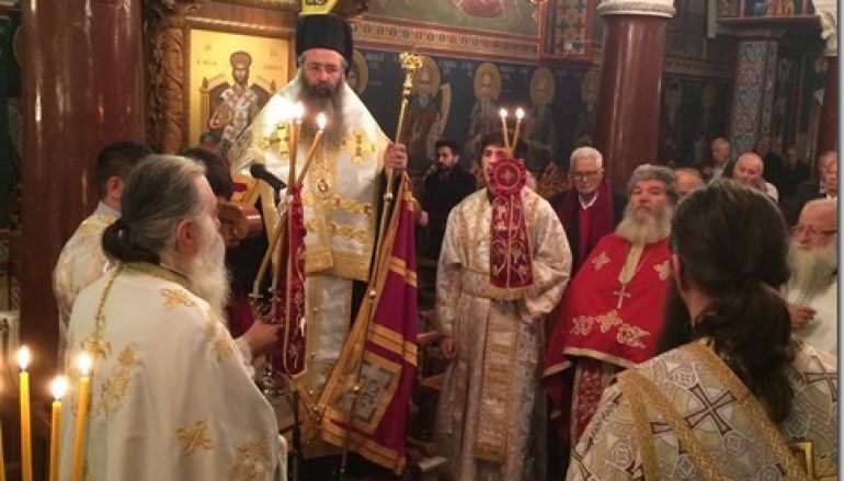 Εσπερινός Αγίου Γρηγορίου Νεοκαισάρειας στην Πιερία (ΦΩΤΟ)