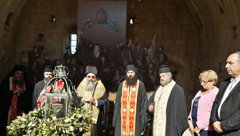 Αρχιερατικό Τρισάγιο στην Πυριτιδαποθήκη του Αρκαδίου (ΦΩΤΟ)