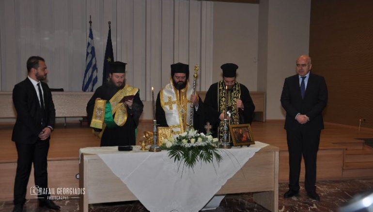 Αγιασμός για την ανάληψη καθηκόντων του νέου Αντιπεριφερειάρχη Ροδόπης (ΦΩΤΟ)