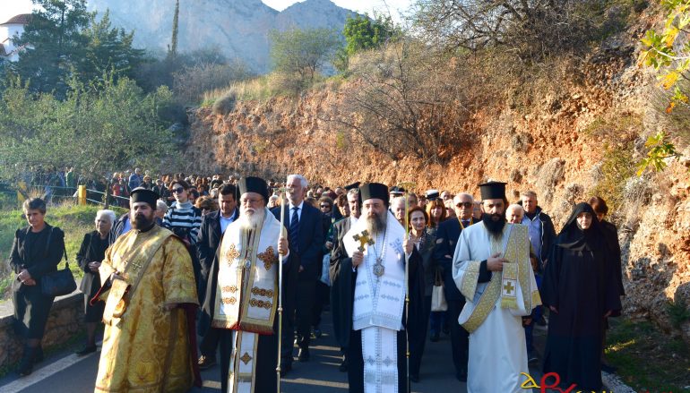 Το Λεωνίδιο υποδέχθηκε την Παναγία Έλωνα (ΦΩΤΟ)