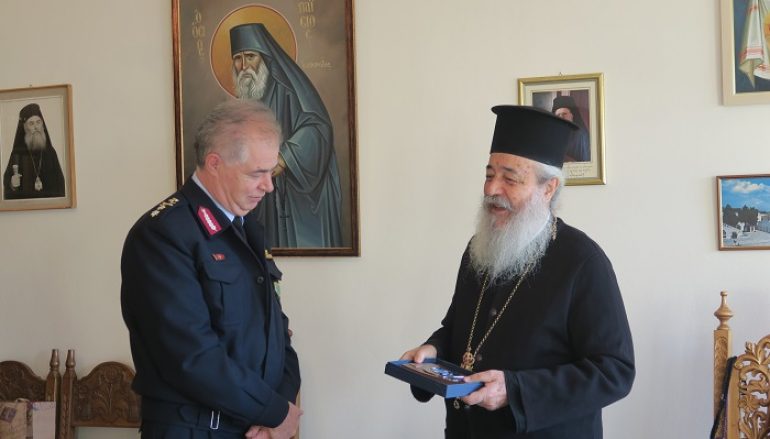 Ο Γεν. Αστυνομικός Διευθυντής Στερεάς Ελλάδος στον Μητροπολίτη Φθιώτιδος (ΦΩΤΟ)