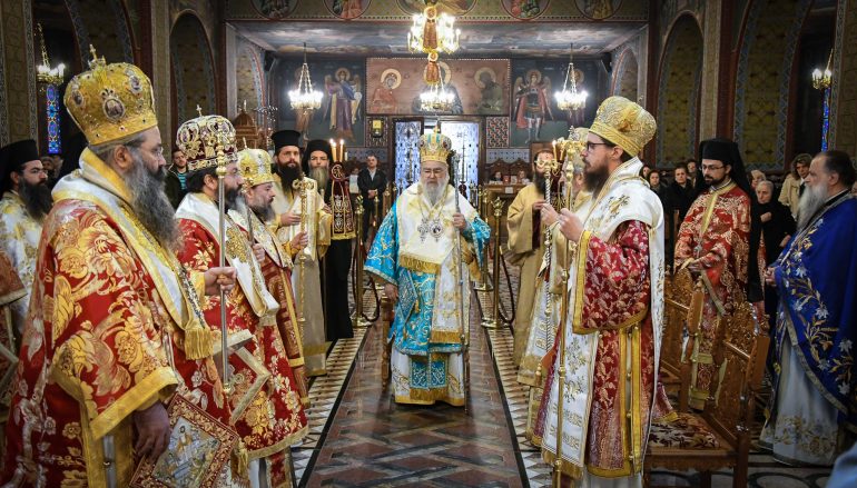 Μεθέορτο Αρχιερατικό Συλλείτουργο για την Πολιούχο της Κατερίνης (ΦΩΤΟ)