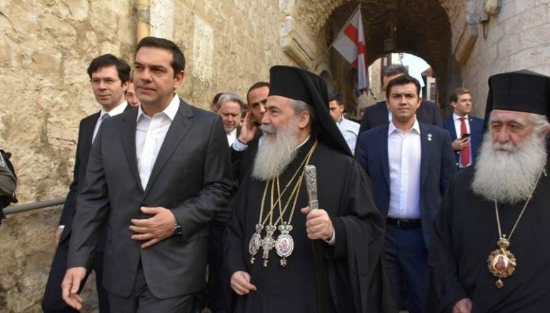 Ο Πρωθυπουργός επιθεωρεί τις εργασίες του Ιερού Κουβουκλίου (ΦΩΤΟ – ΒΙΝΤΕΟ)