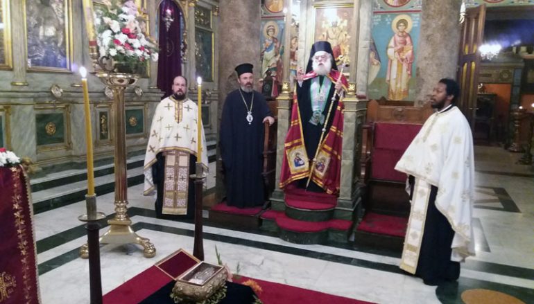 Η εορτή του Οσίου Σάββα του Ηγιασμένου στην Αλεξάνδρεια (ΦΩΤΟ)