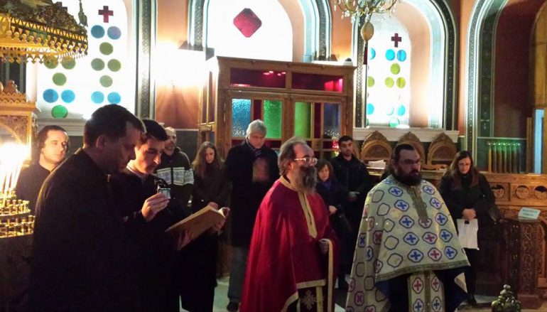 Αγρυπνία για τον Όσιο Πορφύριο τον Καυσοκαλυβίτη στην Ι. Μ. Μαντινείας (ΦΩΤΟ)