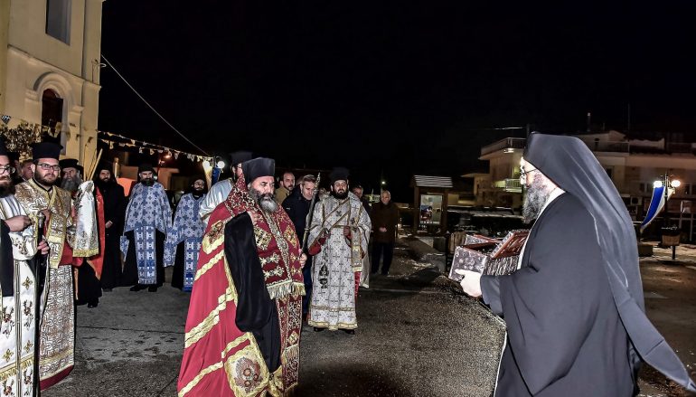 Υποδοχή Λειψάνου και Ενθρόνιση Ηγουμένου στην Ι. Μ. Λαγκαδά (ΦΩΤΟ)