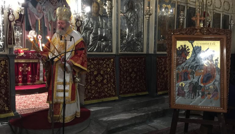 Η Δεσποτική εορτή της του Χριστού Γεννήσεως στην Ι. Μ. Κυδωνίας (ΦΩΤΟ)
