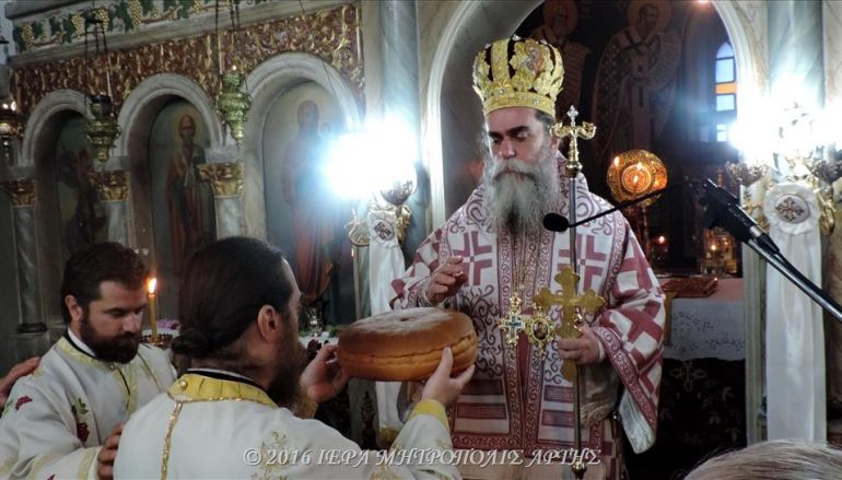 Η εορτή του Αγίου Νικολάου στην Ι. Μ. Άρτης (ΦΩΤΟ)