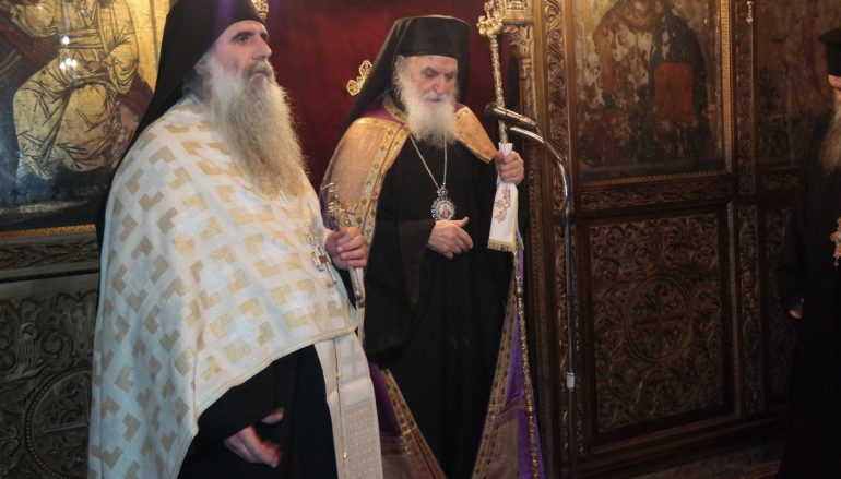 Η Ακολουθία της Τριθέκτης των Χριστουγέννων στην Ι. Μ. Σταγών και Μετεώρων (ΦΩΤΟ)