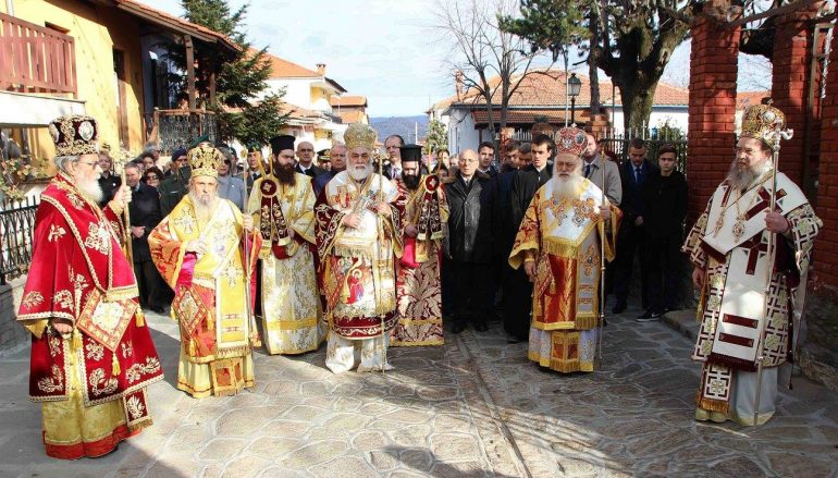Η Αρναία τίμησε τον Πολιούχο της Πρωτομάρτυρα Στέφανο (ΦΩΤΟ)