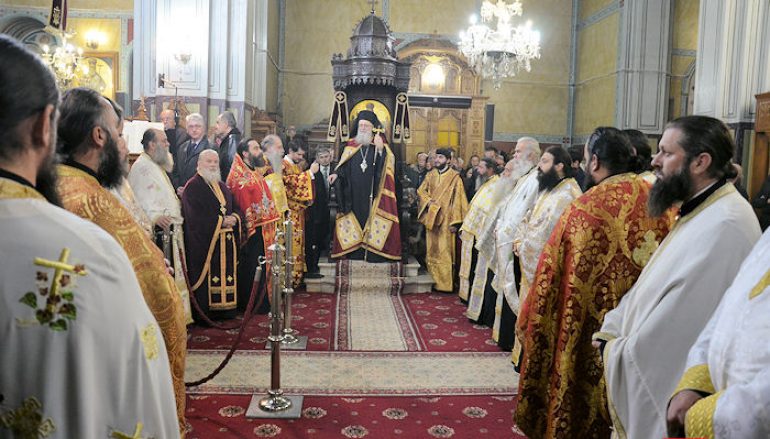 Εσπερινός για τον Πολιούχο του Μεσολογγίου Άγιο Σπυρίδωνα (ΦΩΤΟ)