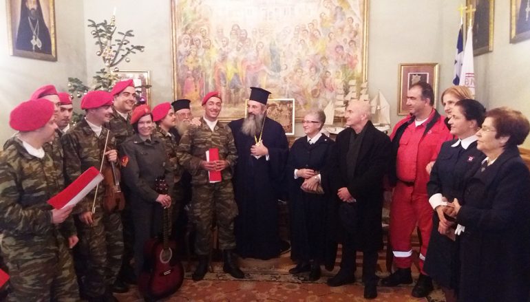 Πρωτοχρονιάτικα κάλαντα στην Ι. Μ. Ρεθύμνης (ΦΩΤΟ)