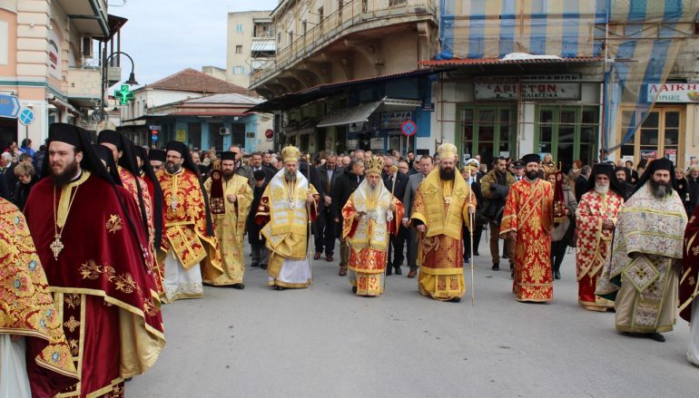 Ο Τύρναβος εόρτασε τον Πολιούχο του Άγιο Γεδεών (ΦΩΤΟ)