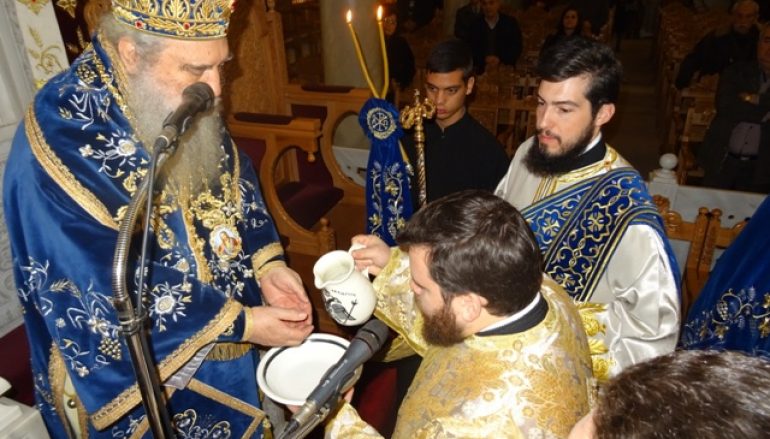 Χειροτονία Διακόνου στην Ι. Μητρόπολη Σπάρτης (ΦΩΤΟ)