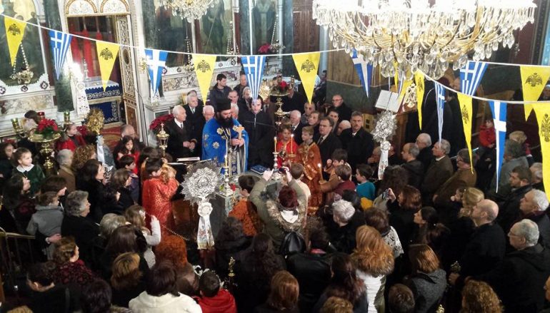 Η εορτή των Θεοφανείων στον Μητροπολιτικό Ναό Αγίου Βασιλείου Τρίπολης (ΦΩΤΟ)