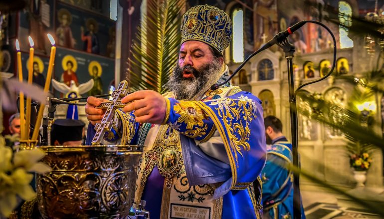 Η Μεγάλη Δεσποτική Εορτή των Θεοφανείων στην Ι. Μ. Λαγκαδά (ΦΩΤΟ)