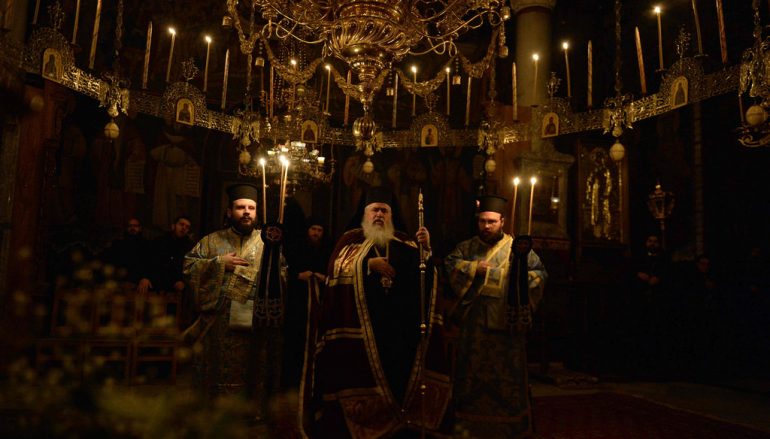 Ο Μητροπολίτης Νεαπόλεως στην Ι. Μ. Ξενοφώντος για την εορτή των Θεοφανείων (ΦΩΤΟ)