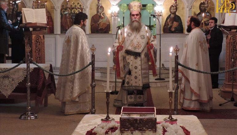 Η μνήμη του Αγίου Αθανασίου στην Μητρόπολη Άρτης (ΦΩΤΟ)