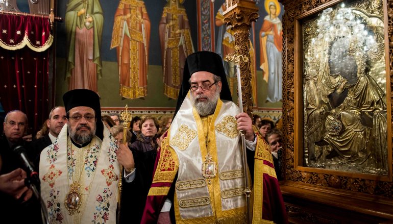 Η ενθρόνιση της Παναγίας Υπαπαντής στην Καλαμάτα (ΦΩΤΟ – ΒΙΝΤΕΟ)