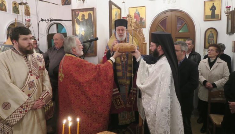 Αρχιερατικός Εσπερινός του Αγίου Αντωνίου στην Ι. Μ. Σύρου (ΦΩΤΟ)
