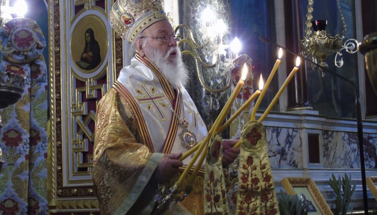 Ο Μητροπολίτης Μαντινείας τέλεσε μνημόσυνο του Θεόδωρου Κολοκοτρώνη (ΦΩΤΟ)
