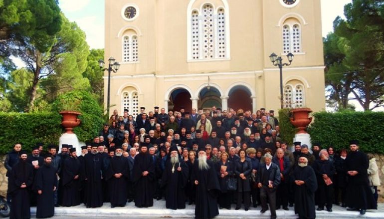 Κληρικολαϊκή σύναξη στη Σπάρτη (ΦΩΤΟ)