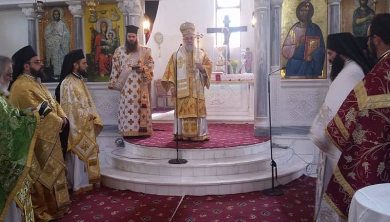 Ο Μητροπολίτης Ελευθερουπόλεως στον Ι. Ν. Αγ. Ελευθερίου Πειραιώς (ΦΩΤΟ-ΒΙΝΤΕΟ)