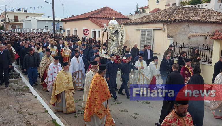 Τα Φιλιατρά εόρτασαν τον Πολιούχο τους (ΒΙΝΤΕΟ)